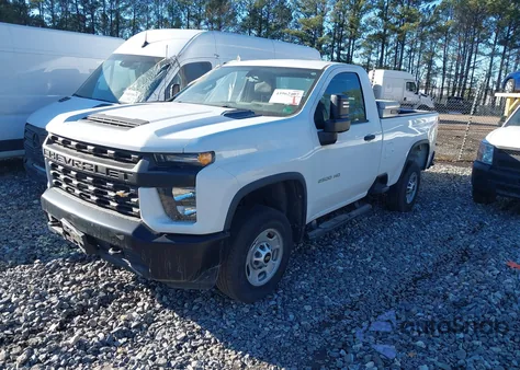 2020 Chevrolet Silverado 2500Hd 2Wd Long Bed Wt z USA, uszkodzony, nr VIN 1GC0WLE74LF251367